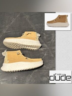 Hey Dude Wendy Peak Hi Suede Shoes